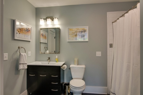 Home Additions in Brentwood, TN - Basement Bathroom