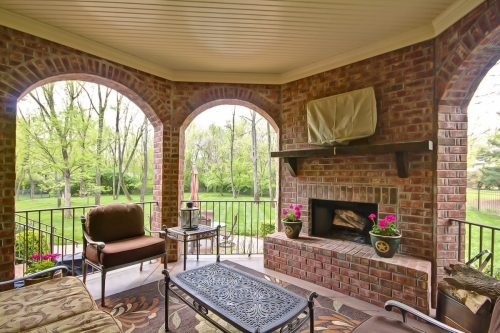 Outdoor Living - Brentwood, TN Custom Home Design Deck