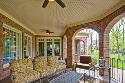 Outdoor Living - Brentwood, TN Custom Home Design Deck 2