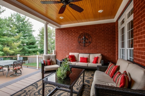 Outdoor Living - Brentwood, TN Custom Home Design Porch