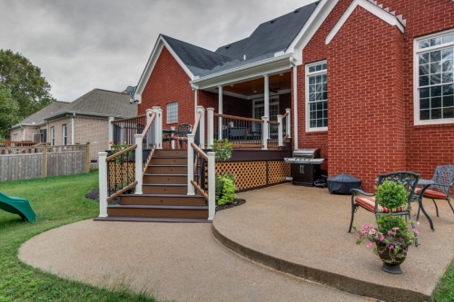 Outdoor Living - Brentwood, TN Custom Home Design Porch 2