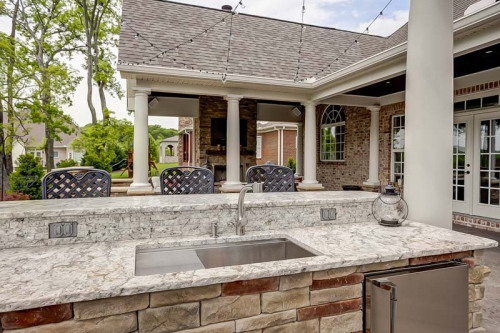 Outdoor Kitchen 3 - Brentwood, TN 